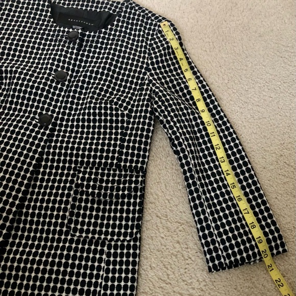 Apostrophe Women’s Three Button Two Pocket Long Jacket Coat - Picture 13 of 13